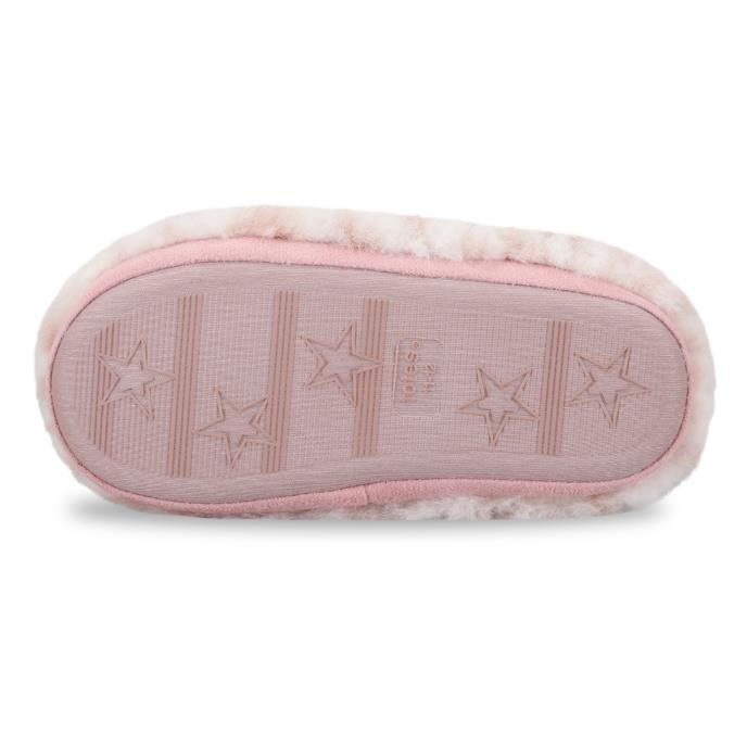 totes toasties® Kids Boot Slippers Pink / White Extra Image 6
